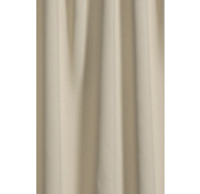 Beige stoffen gordijn