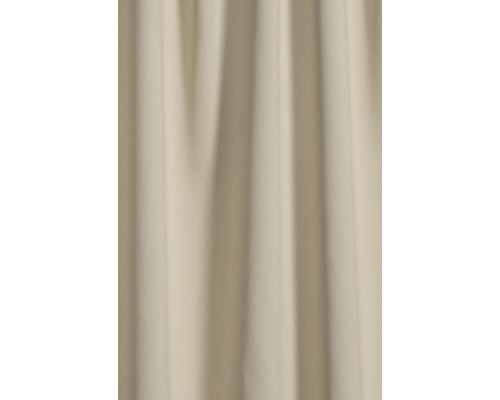 Beige stoffen gordijn