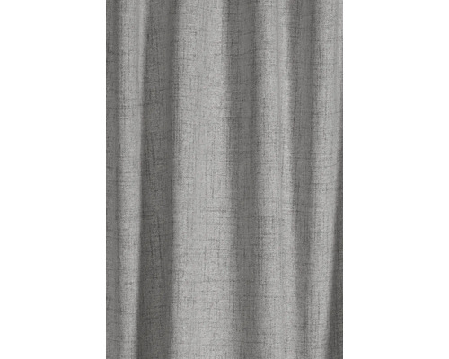 Close-up van een grijs gordijn met textuur