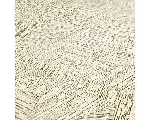 Close-up van een behang met geometrisch patroon