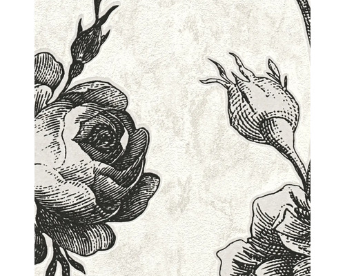 Behang met rozenmotief voor wanddecoratie