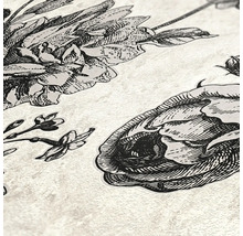 Decoratief behang met vintage bloemmotief