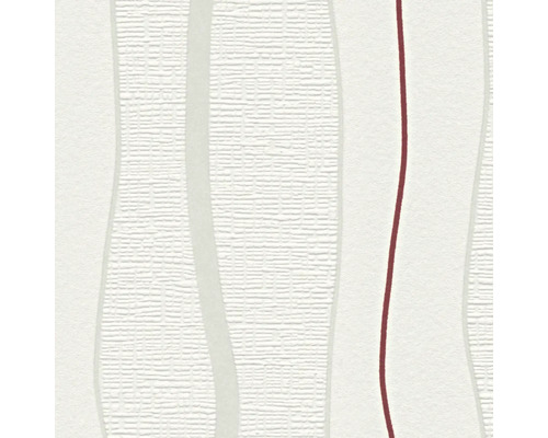 Behang met streepmotief en lichte structuur