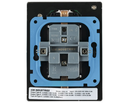 ION INDUSTRIES stopcontact