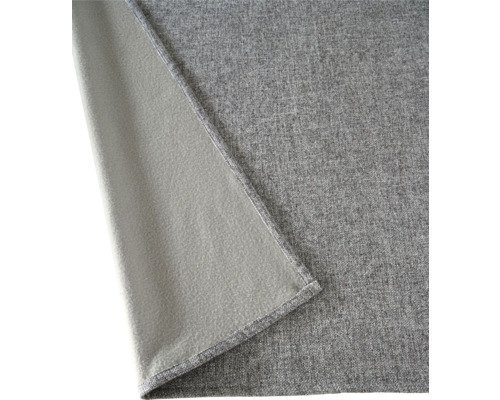 Grijze fleece deken met textuurdetail