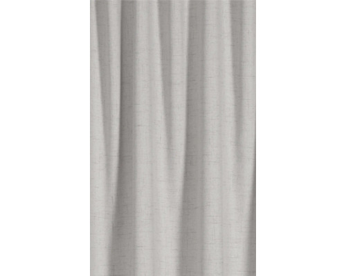 Textiel gordijn met plooien en textuur