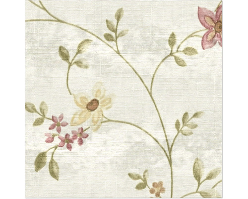 Behang met bloemenmotief