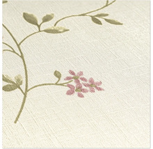 Close-up van een behang met bloemmotief