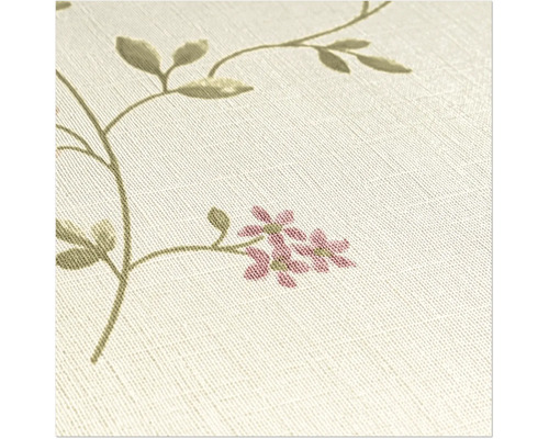 Close-up van een behang met bloemmotief