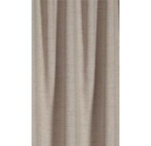 Gordijn van stof met textielstructuur