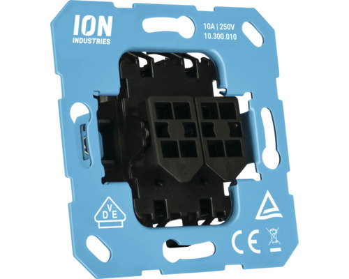 ION Industries Inzetstuk voor data-aansluitdoos met VDE-keurmerk en CE-markering