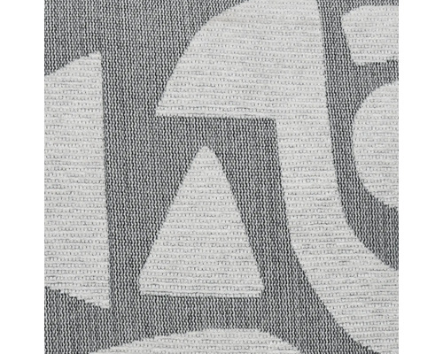 Detailopname van een textielstof met een geometrisch patroon