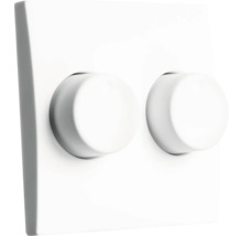 Dubbele draaiknopdimmer voor lichtregeling
