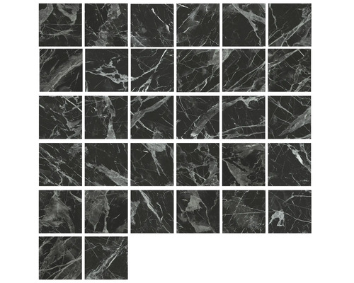 Vierkante tegels met marmerlook