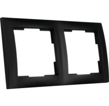 Dubbel frame voor schakelaars en stopcontacten