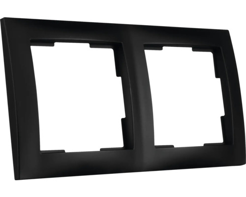 Dubbel frame voor schakelaars en stopcontacten