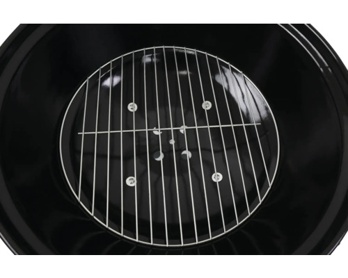 Barbecue met bolvorm en grillrooster