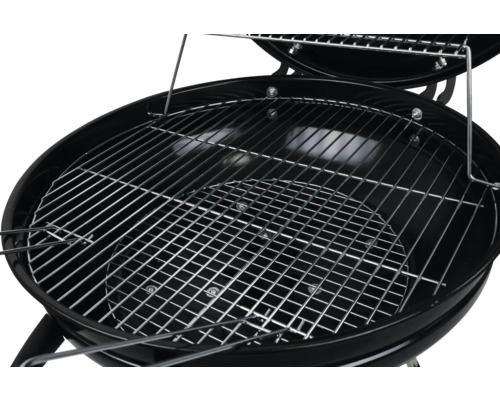 Ronde barbecue met grillrooster