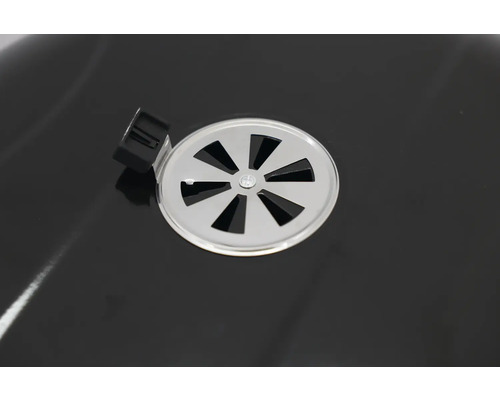 Barbecue deksel met ventilatierooster