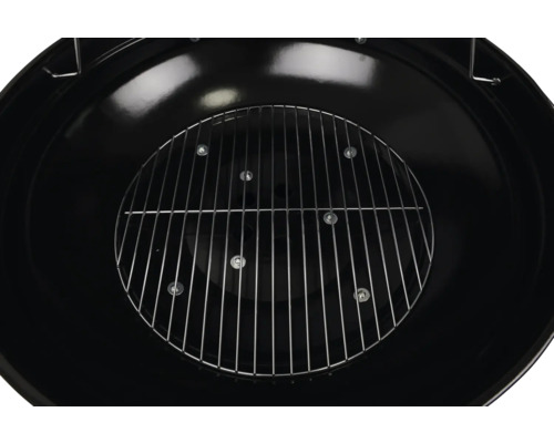Bolvormige barbecue met grillrooster