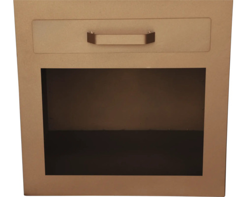 Rek met lade en open vak