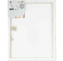 Schildersdoek met afmetingen 50x60 cm, bespannen met canvas van 100 procent katoen