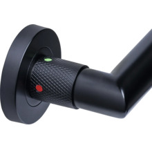 Deurklink met rood-groen indicator