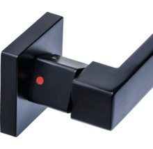 Deurklink met draaigrendel voor badkamers en toiletten