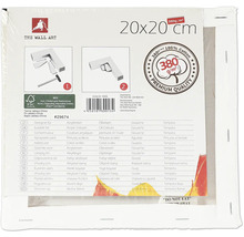 Schildersdoek 20x20 cm, geschikt voor acrylverf, olieverf, gouache en tempera