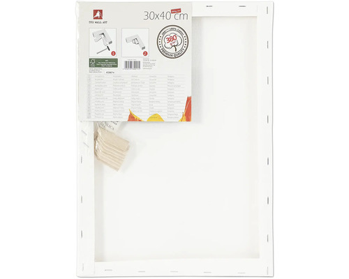 Schildersdoek op frame, 30 bij 40 centimeter