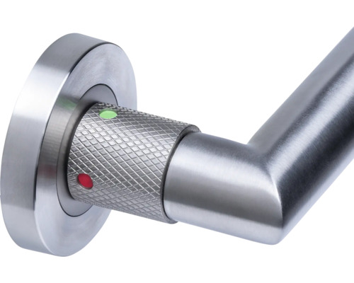 Metalen deurklink met display