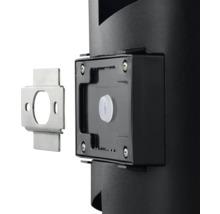 Detailweergave van een beugel voor een product