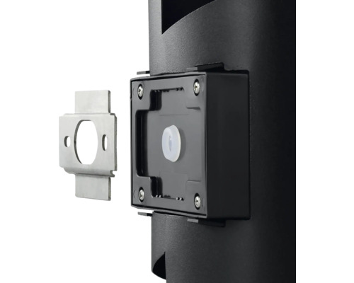 Detailweergave van een beugel voor een product