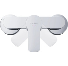 Laufen Logo op een kraan