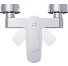 Laufen wastafelkraan met twee handgrepen