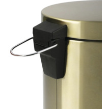 Detail van een pedaalemmer met pedaalmechanisme