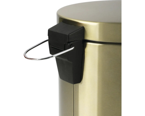 Detail van een pedaalemmer met pedaalmechanisme