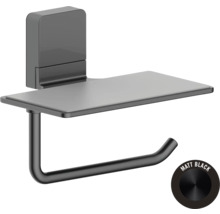 Toiletpapierhouder met plank in matte afwerking