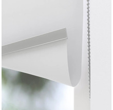 Wit rolgordijn met kettingbediening voor lichtregeling