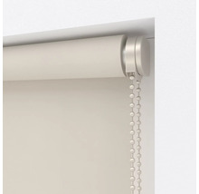 Beige rolgordijn met kettingbediening voor raamdecoratie
