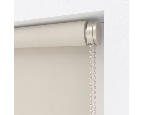 Beige rolgordijn met kettingbediening voor raamdecoratie