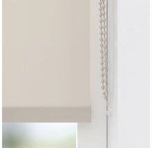 Detail van een rolgordijn met kettingbediening