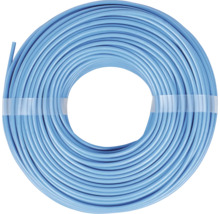 Blauwe kabel op een rol