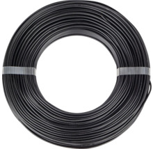 Rol zwarte elektriciteitskabel