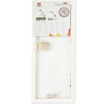 Canvas op spieraam met afmetingen 20x50 cm