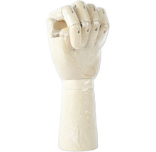 Houten hand etalagepop vuist