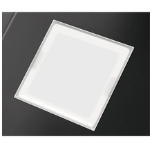 Vierkante doucheplank voor montage in de badkamer