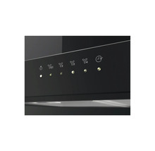 Close-up van de bedieningselementen van een afzuigkap