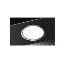 Detailopname van een ingeschakelde afzuigkaplamp