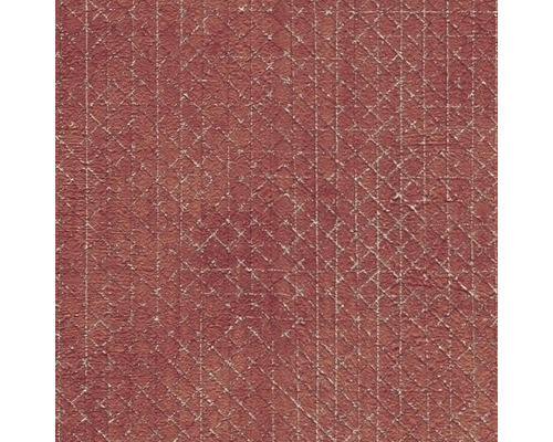 Close-up van een reliëfbehang met geometrisch patroon